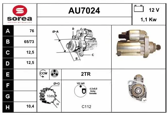 Starter (AU7024)