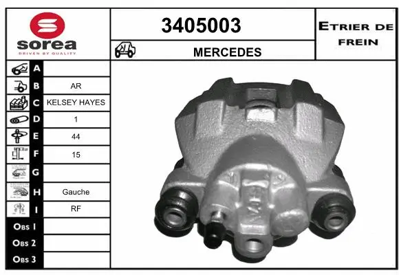 Brake Caliper (3405003)