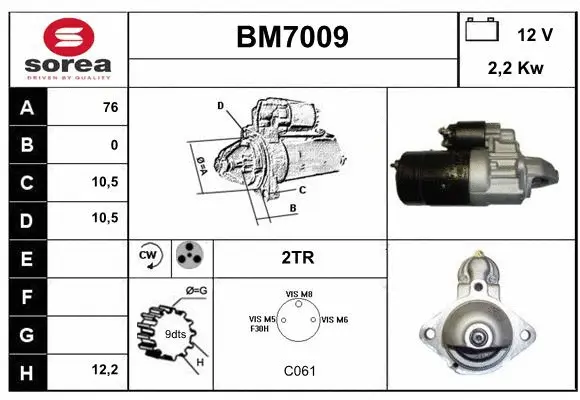 Starter (BM7009)