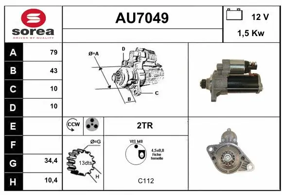 Starter (AU7049)