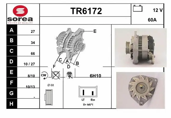 Alternator (TR6172)
