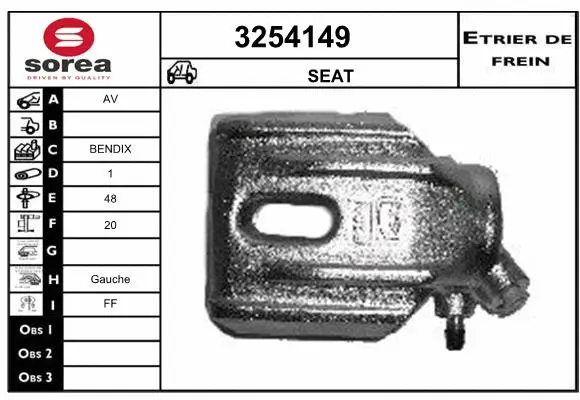 Brake Caliper (3254149)