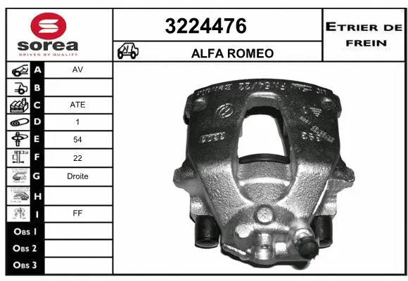 Brake Caliper (3224476)