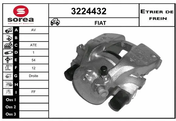 Brake Caliper (3224432)