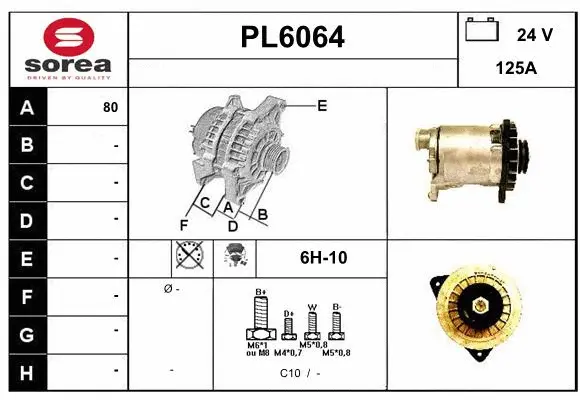 Alternator (PL6064)