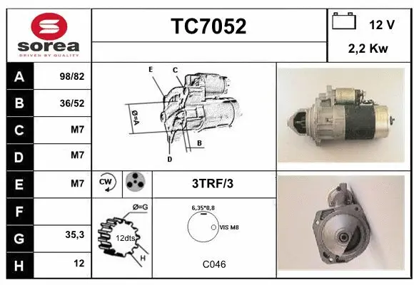 Starter (TC7052)