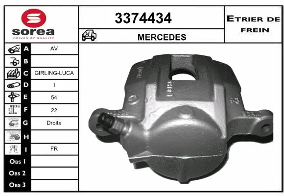 Brake Caliper (3374434)