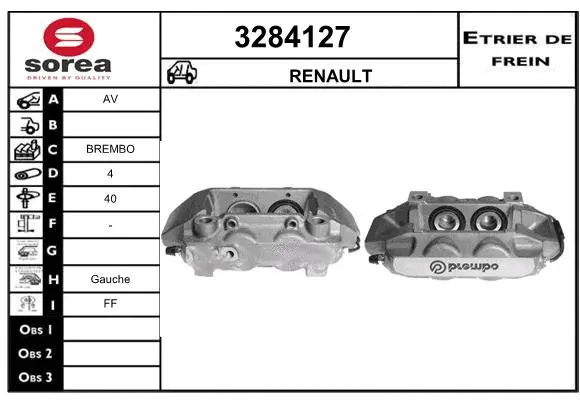 Brake Caliper (3284127)