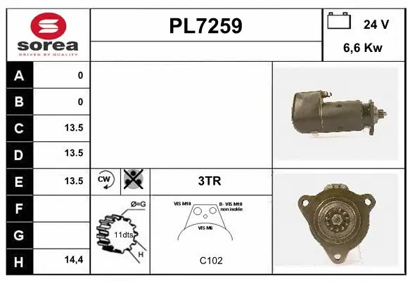 Starter (PL7259)
