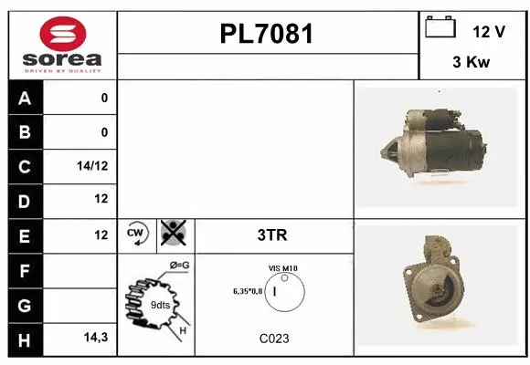 Starter (PL7081)