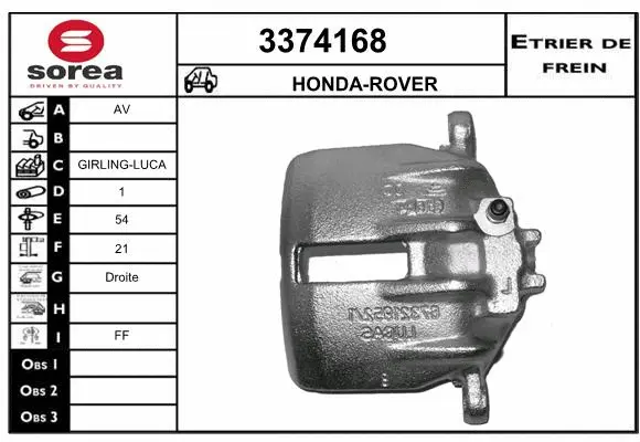 Brake Caliper (3374168)