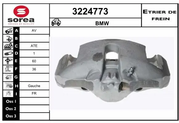 Brake Caliper (3224773)
