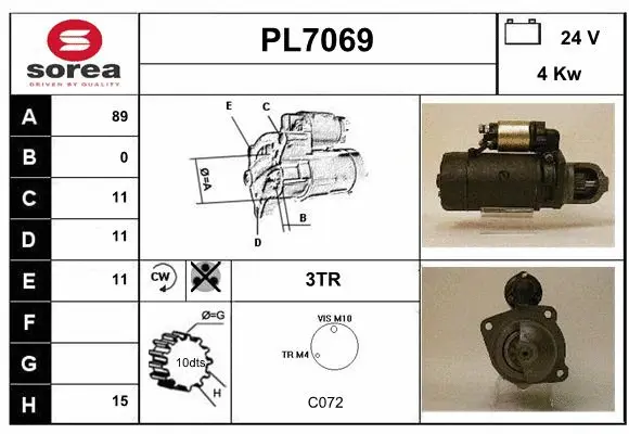Starter (PL7069)