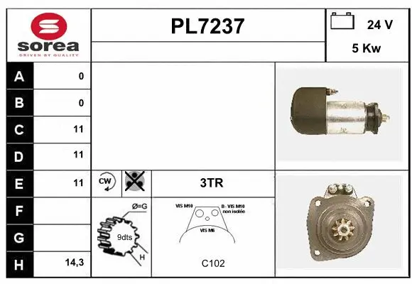 Starter (PL7237)