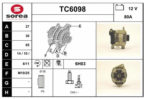 Alternator (TC6098)