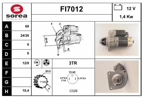 Starter (FI7012)