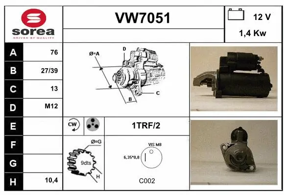 Starter (VW7051)