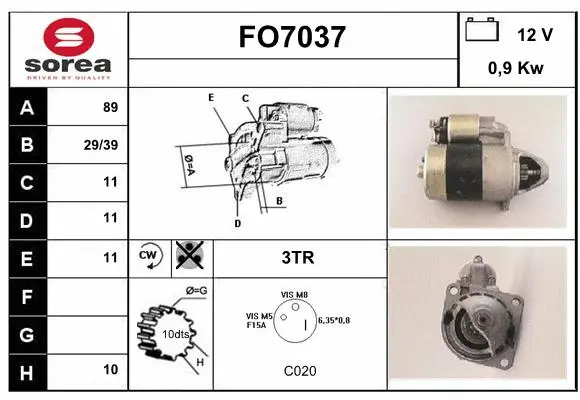 Starter (FO7037)