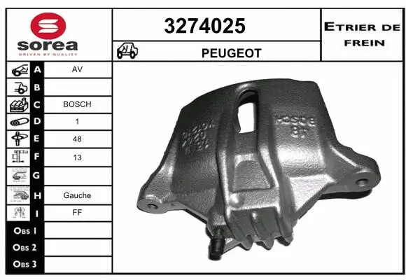 Brake Caliper (3274025)