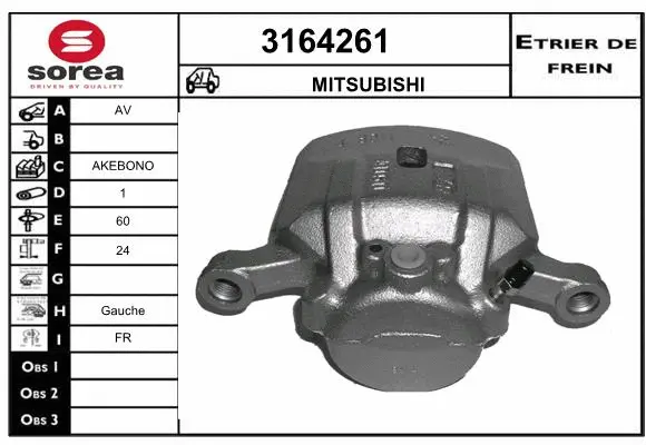 Brake Caliper (3164261)