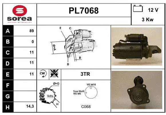 Starter (PL7068)