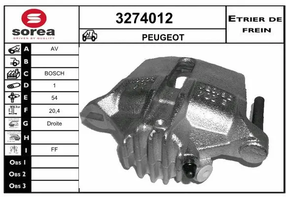 Brake Caliper (3274012)