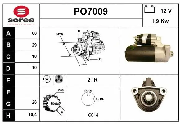 Starter (PO7009)