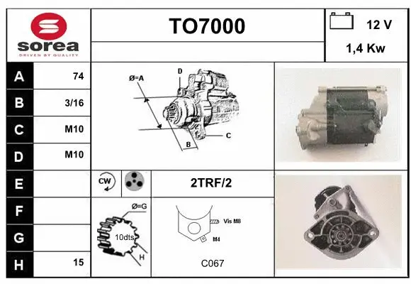 Starter (TO7000)