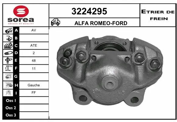 Brake Caliper (3224295)