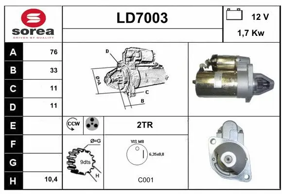 Starter (LD7003)