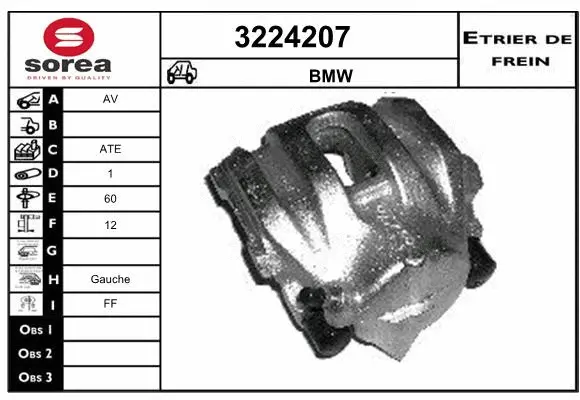 Brake Caliper (3224207)