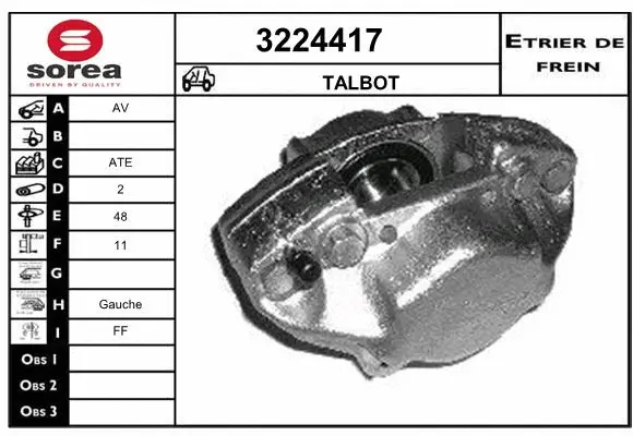 Brake Caliper (3224417)