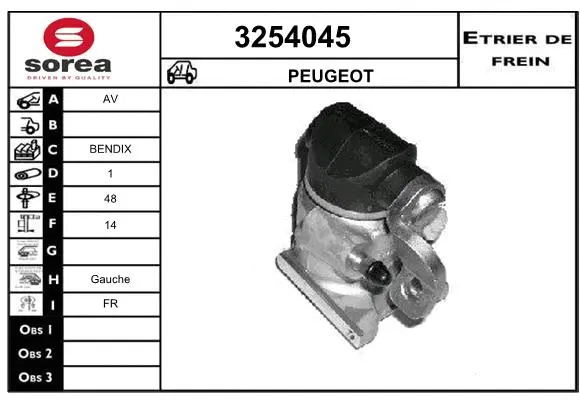 Brake Caliper (3254045)