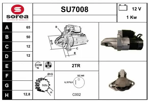 Starter (SU7008)