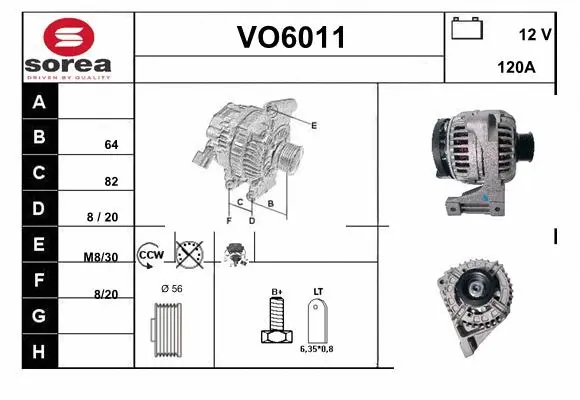 Alternator (VO6011)