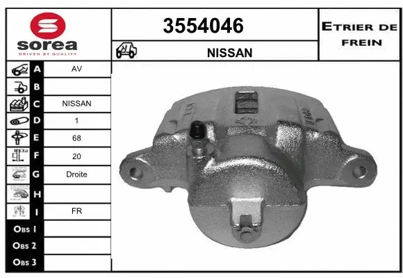 Brake Caliper (3554046)