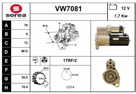 Starter (VW7081)
