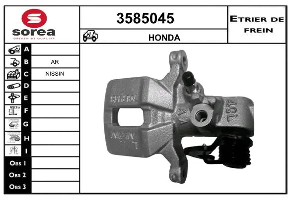 Brake Caliper (3585045)