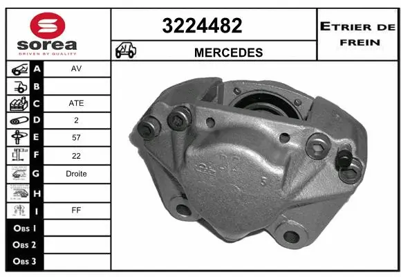 Brake Caliper (3224482)