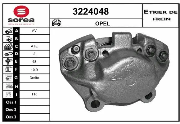 Brake Caliper (3224048)