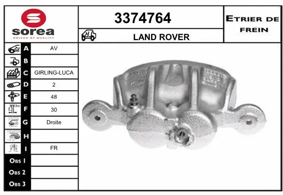 Brake Caliper (3374764)