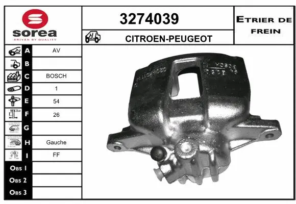 Brake Caliper (3274039)