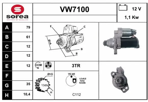 Starter (VW7100)