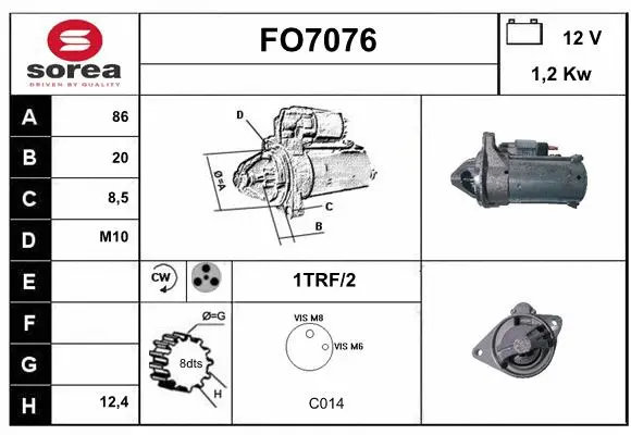 Starter (FO7076)