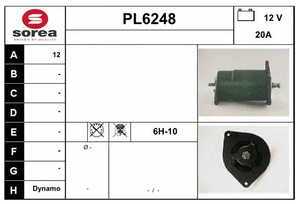 Alternator (PL6248)