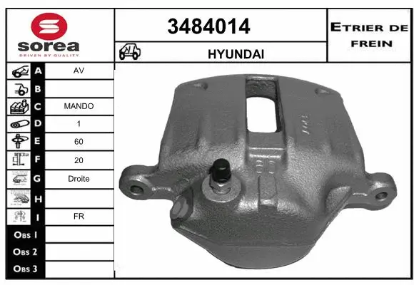 Brake Caliper (3484014)