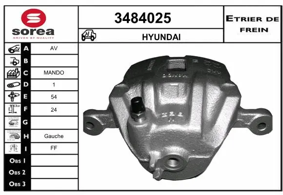 Brake Caliper (3484025)