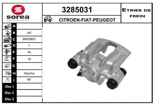 Brake Caliper (3285031)