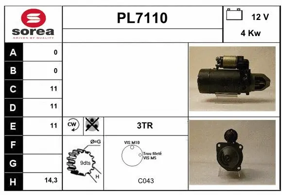 Starter (PL7110)