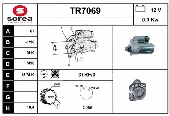 Starter (TR7069)